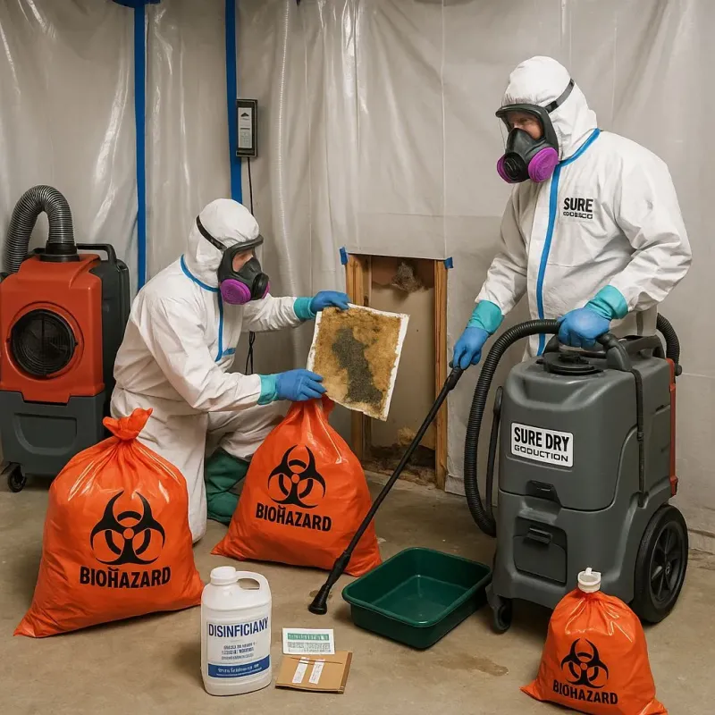 Contaminated Water Handling Protocols process in Henry County, IN
